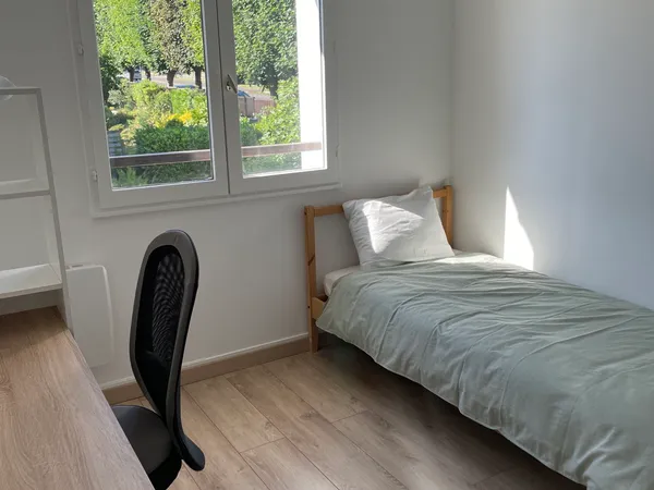 Loue chambres dans maison 