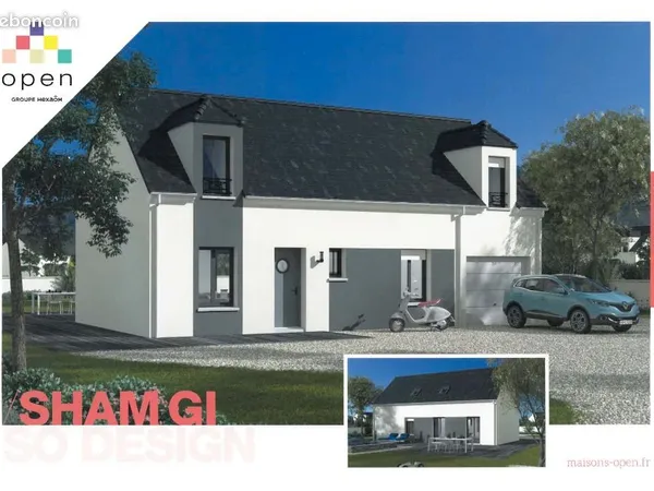 Maison 4 pièces 90 m² 