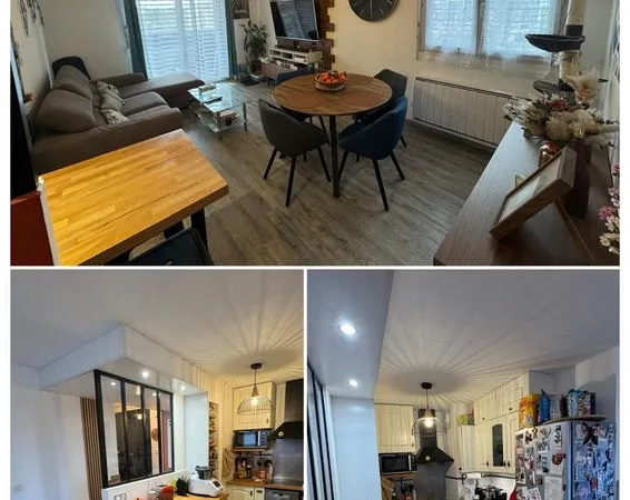 Appartement T3 de 60 m² avec terrasse, piscine et parking 