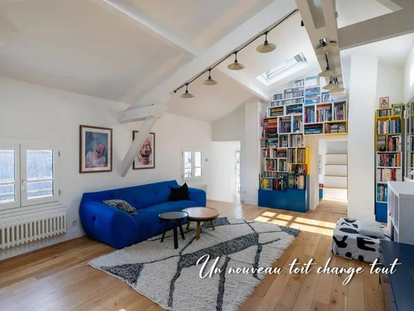 Vends T4 - 75.11m² - Paris 