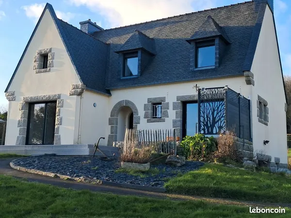 Maison neo bretonne - 154m2-7 pieces 