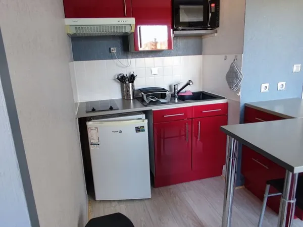 Meublé 30.5m2 avec parking et cave 