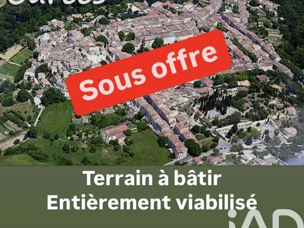 Terrain 1500 m² Carcès 