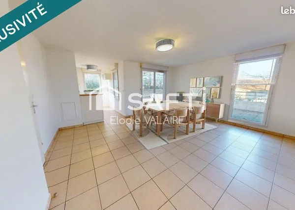 Appartement 3 pièces 63 m² 