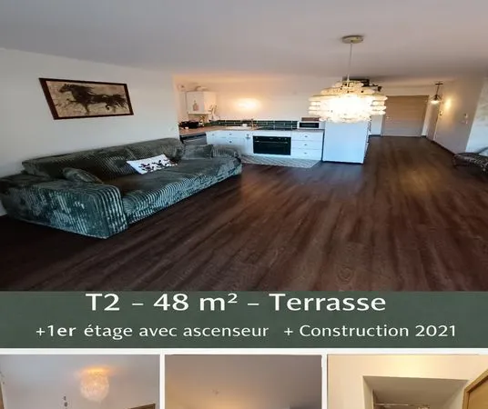 Appartement 2pièces 48m2 