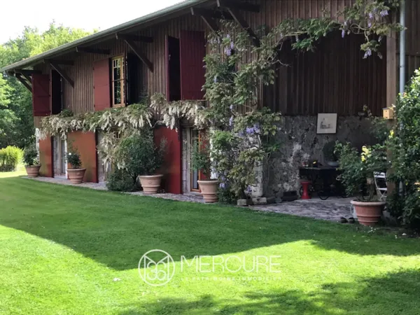 BASSIN D'ARCACHON - EXCEPTIONNELLE MAISON FORESTIERE 