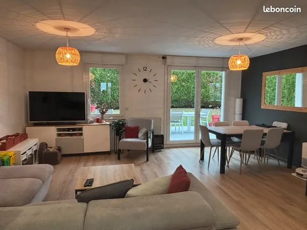 Maison familiale avec jardin 
