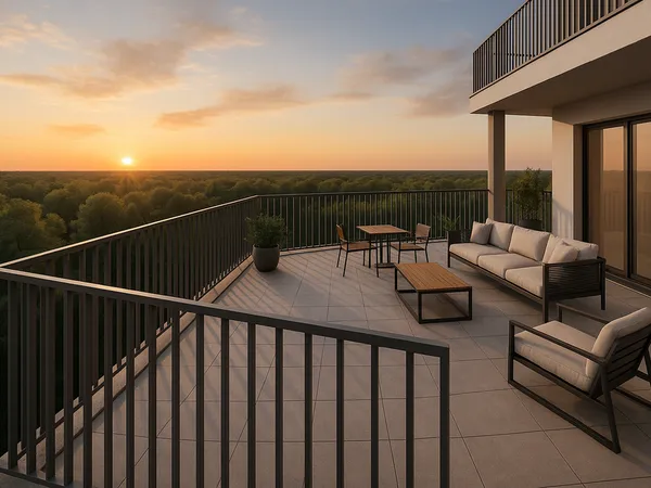 Beau T4+terrasse 28m2, neuf dans Quartier Résidentiel à 5min du centre-ville 