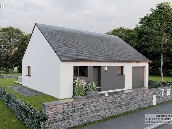 Maison 3 pièces 76 m² 