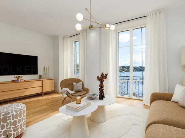 Appartement T4 d'exception en front de mer avec balcons - Villefranche sur mer