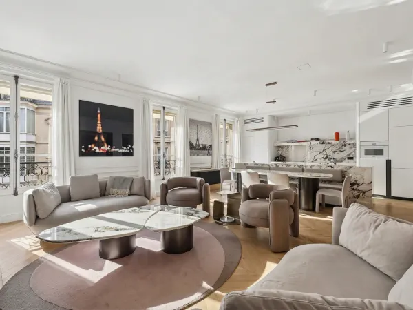 Appartement d'exception 3 chambres en suite - Avenue Montaigne