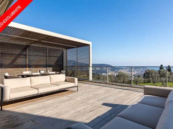 Duplex d'exception et vue mer panoramique - Domaine prestigieux