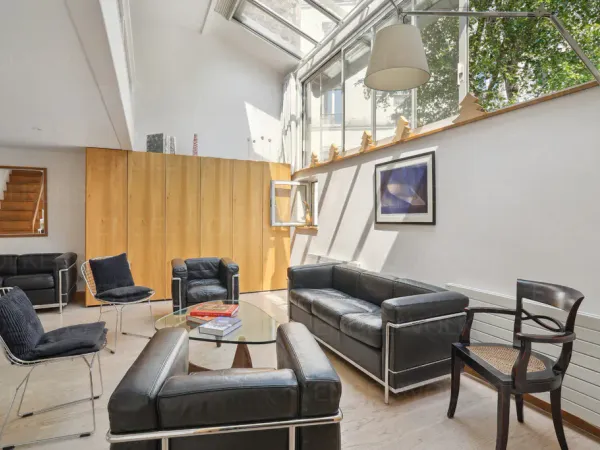Alésia - Loft/ duplex dans authentique atelier d'artiste sur jardin