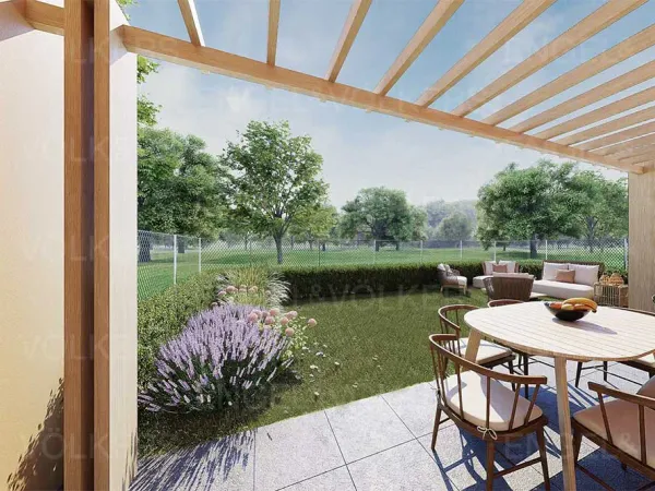 Duplex avec jardin et piscine à Cogolin, proche Saint-Tropez