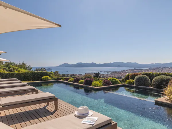 Villa Cannes Californie avec vue mer panoramique