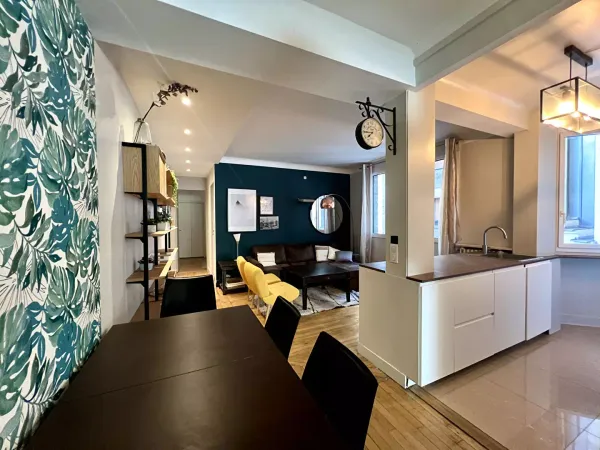 Loue T3 63m² meublé à Paris 15ème