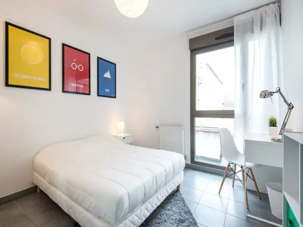 Loue chambre en colocation meublée - 12m²