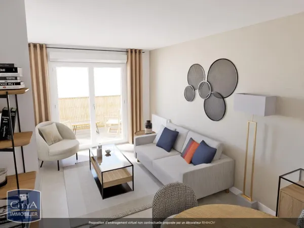 Appartement 3 pièces 53 m²