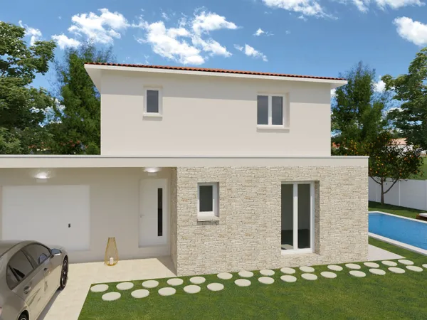 Terrain + maison 82 m²