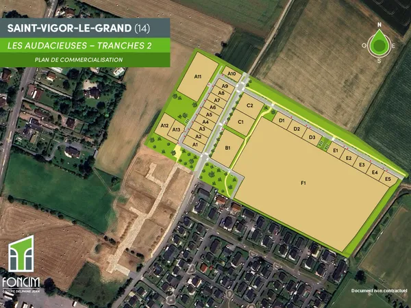 Terrain en lotissement 328 m²