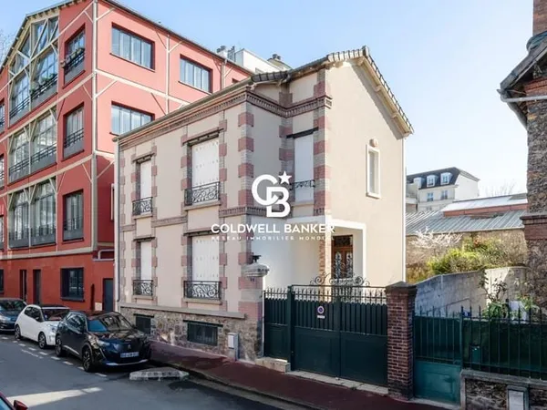 Portes de MONTROUGE - Maison traversante 4 chambres + combles et jardin SUD