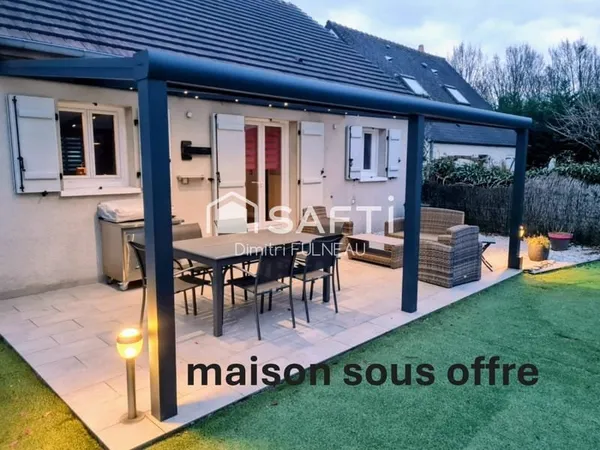 Maison de plein pied et non mitoyenne