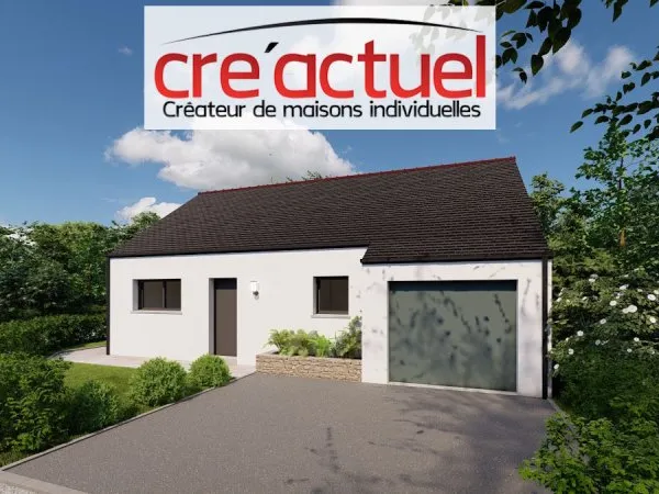 Terrain + maison 72 m²