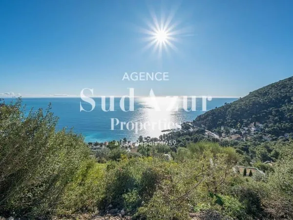 Èze Bord-de-Mer - Terrain constructible à vendre