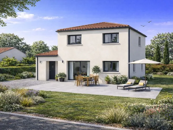 Terrain + maison 80 m²