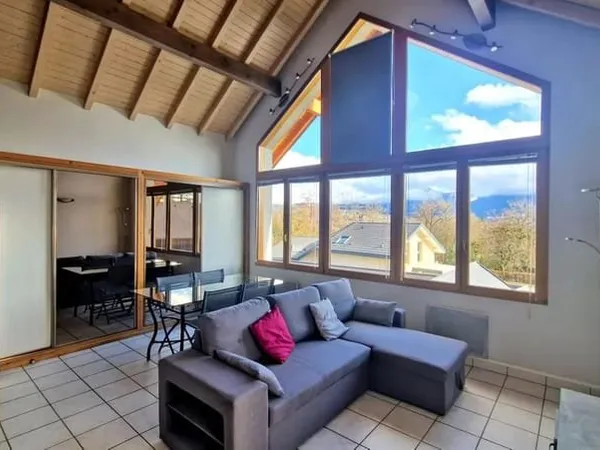 Appartement meublé à louer - Groisy