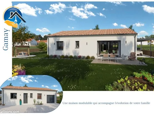 Maison 3 pièces 74 m²