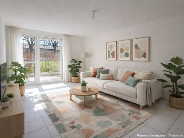 Appartement 2 pièces 64 m²