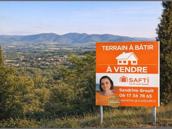 Superbe Terrain à bâtir 832 m² - Vue dégagée - Magalas proche Béziers