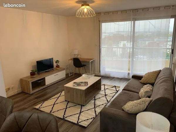 Studio 33m2 meublé sans vis à vis