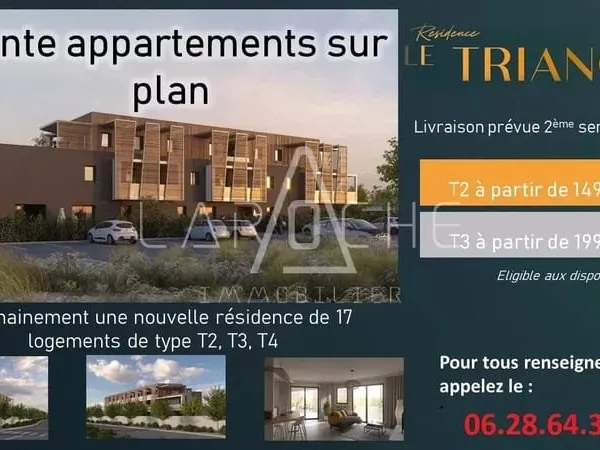 APPARTEMENT T2 + TERRASSE