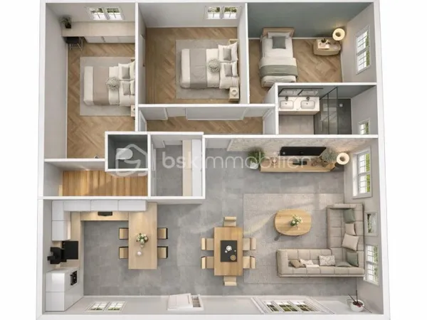 Maison 5 pièces 90 m²