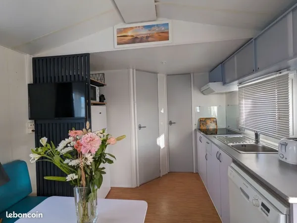 Mobilhome dans un camping à St Aygulf-charges modérées
