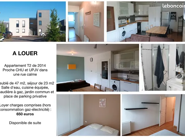 Location appartement meublé