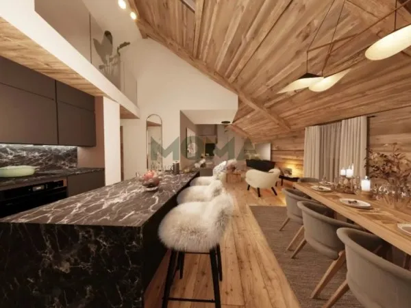APPARTEMENT D'EXCEPTION - 3 CHAMBRES - CENTRE VILLE - CHAMONIX