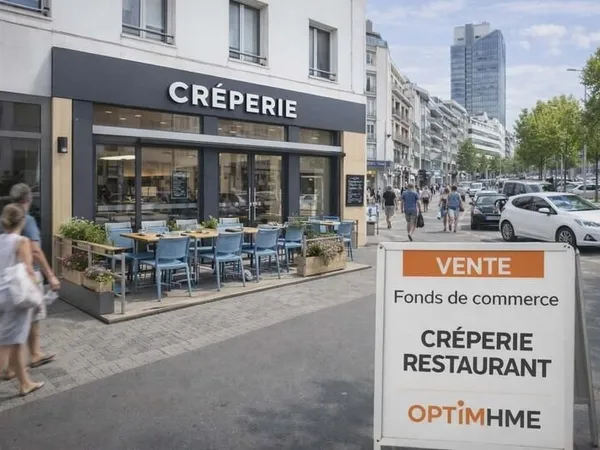 Fonds de commerce - Crêperie Restaurant en plein coeur de Saint Nazaire - Emplacement n°1
