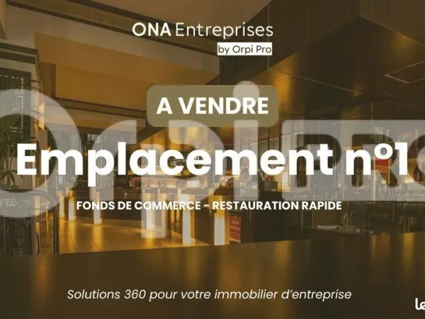 Fonds de commerce 376 m²