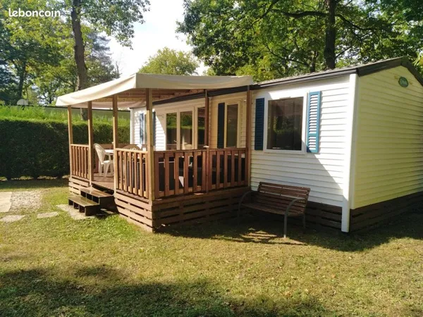 Mobil-home + terrain