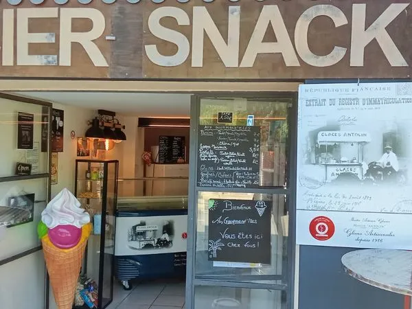 Glacier - snack à Giens