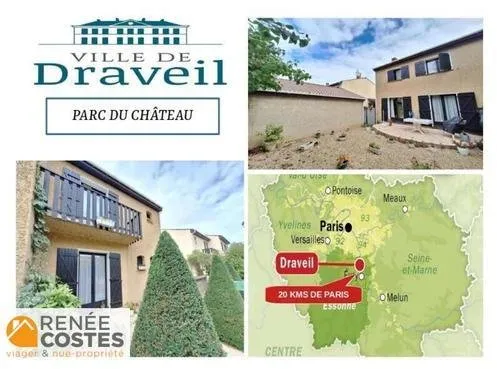 Vente en nue propriété - F82 ans - DRAVEIL (91210)