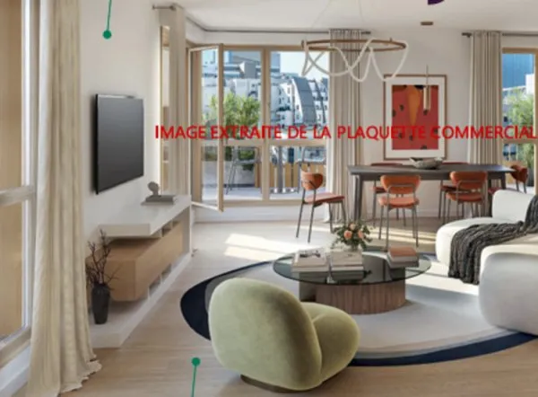 Appartement 3 pièces 56 m²