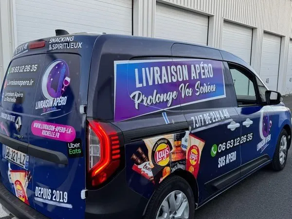 Fond de commerce de livraison d'alcool de nuit À La Rochelle - Forte notoriété locale