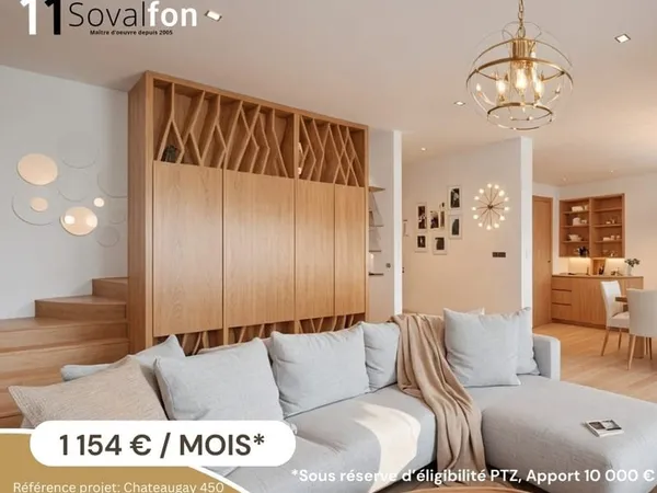 CHATEAUGAY - Maison 112 m2, 4 chambres, garage