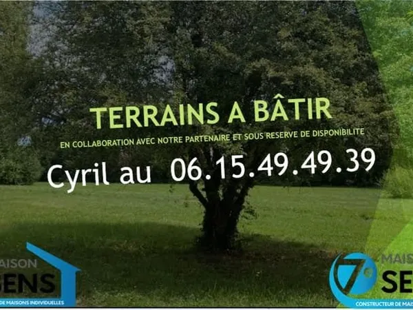 Terrain 560 m²