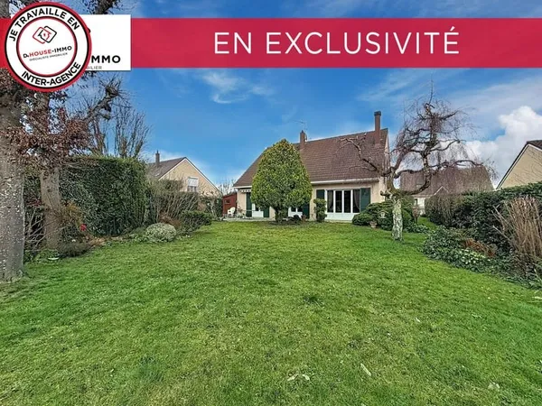 EN EXCLUSIVITÉ - MAISON FAMILIALE AU CALME, VIE DE PLAIN-PIED POSSIBLE 150m² 6 pièces