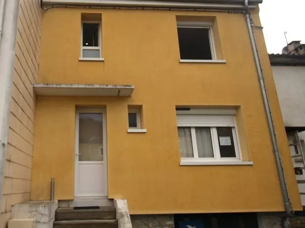 A vendre maison de ville avec jardin